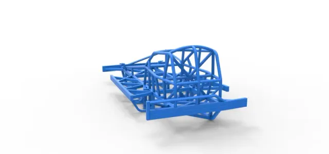 Frame of BriSCA Formula 1 Stock Car Scale 1:25 — Фото 11 из 19
