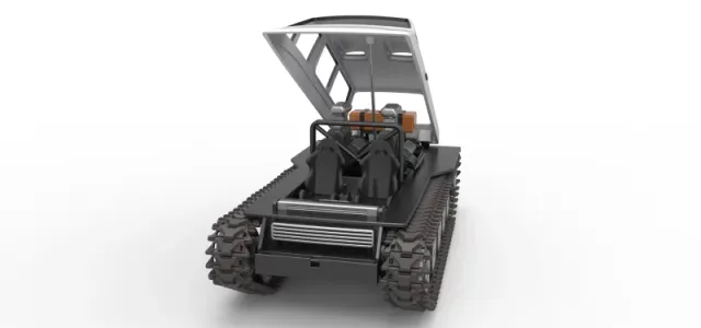 Vintage Monster tank Version 6 Scale 1:25 — Image 23 of 30