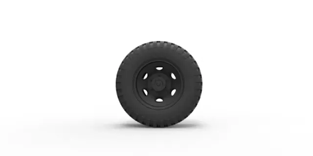 Diecast Double wheel from old truck — Фото 5 из 6