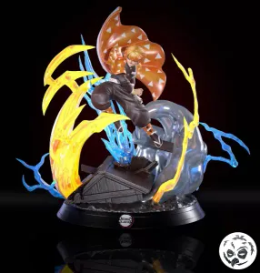 Detailed Zenitsu 3D Print Model from Kimetsu no Yaiba