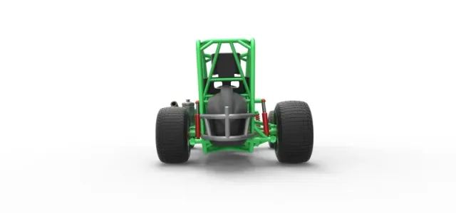 Midget car Base Scale 1:25 — Фото 16 из 30