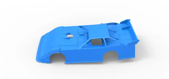 Shell of Super Dirt Late model Version 1 Scale 1:25 — Фото 8 из 30
