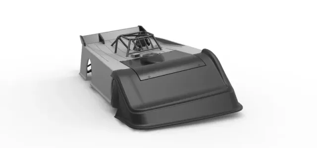 Super Dirt Late model while turning Version 2 Scale 1:25 — Фото 26 из 31