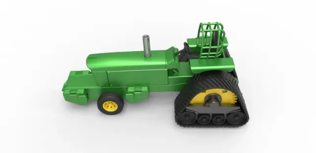 Pro Stock Pulling Tractor Version 3 Scale 1:25 — Фото 7 из 31