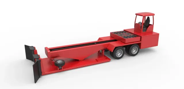 Diecast tractor pulling sled Scale 1 to 25 — Фото 31 из 31