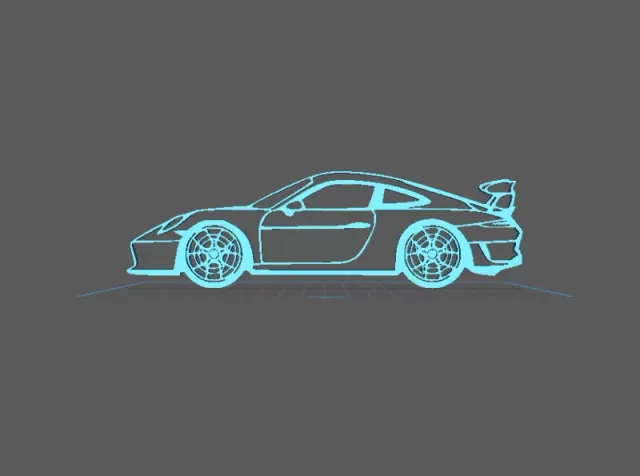 Porsche - GT3 RS Wall Art — Фото 2 из 3
