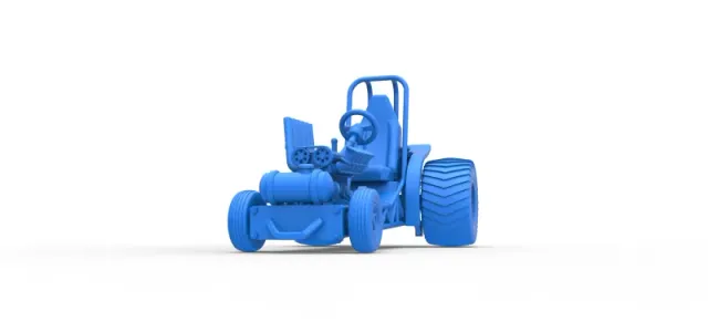 Diecast Mini Rod pulling tractor 9 Scale 1:25 — Image 16 of 31