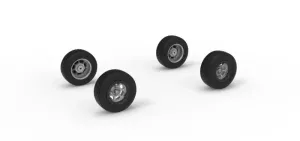 Wheel Set of Mod Lite Race car Version 2 Scale 1:25
