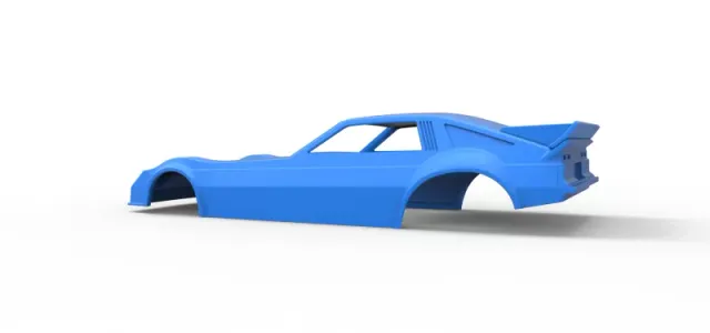 Shell of Vintage Funny Car Scale 1:25 — Фото 12 из 19
