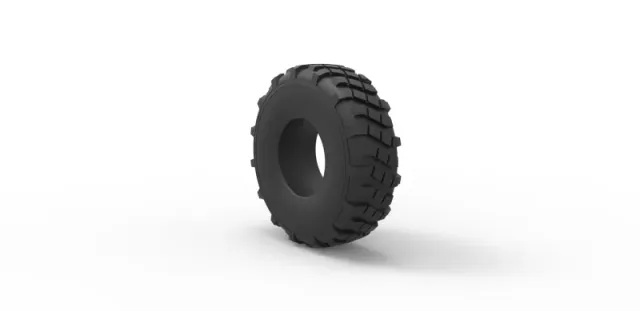 Diecast military truck tire 6 Scale 1 to 25 — Фото 8 из 9