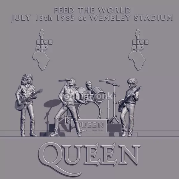 Freddie Mercury - Queen 3D printing — Image 10 of 12