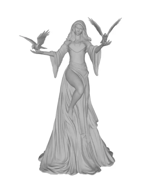 Statue of the Daedric Princess Nocturnal in the Twilight Tomb — Фото 2 из 2