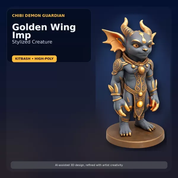 Stylized Mythic Character Pack – Kitbash High-Poly Collection — Фото 6 из 22
