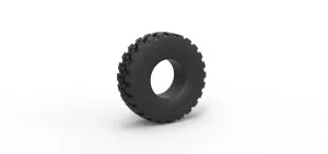 Diecast military truck tire 11 Scale 1:25