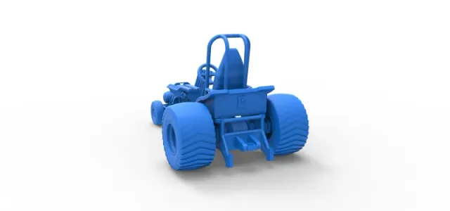 Diecast Mini Rod pulling tractor 9 Scale 1:25 — Image 22 of 31