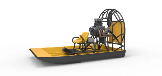 Drag racing Airboat Scale 1:25 — Image 31 of 31
