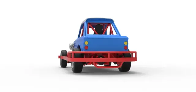 New Zealand Vintage Stock car Scale 1:25 — Фото 15 из 25