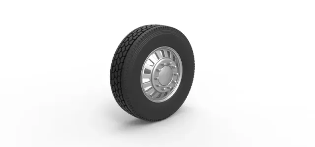 Diecast Front custom wheel of semi truck Version 16 Scale 1:25 — Image 2 of 11