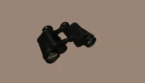 Binoculars,, Gyorts "Captain Alexander Mitov from 3rd Infantry Regiment, damaged by Serb bullet