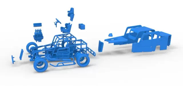 Dwarf car Version 2 Scale 1:25 — Image 28 of 29