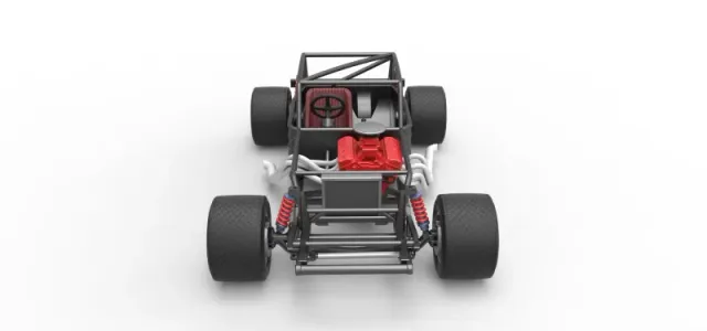 Vintage Asphalt Modified stock car Base V5 Scale 1:25 — Фото 8 из 27