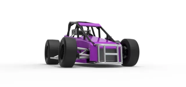 Three Quarter Midget Scale 1:25 — Фото 27 из 30