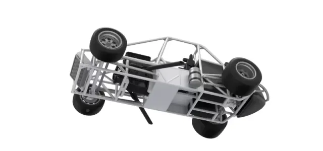 Experimental Pavement Silver Crown Car Base Version 3 Scale 1:25 — Фото 3 из 26
