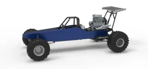 Vintage Mud dragster Scale 1:25