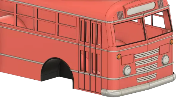1:14 Ford 49B Bus TAMIYA RC MODELLBAU — Image 7 of 15