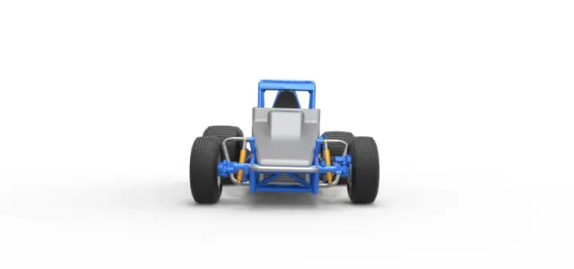 Vintage Sprint car Scale 1:25 — Фото 7 из 30
