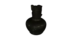 metal jug from middle ages