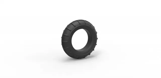 Diecast mud dragster front tire 2 Scale 1 to 10 — Фото 8 из 8