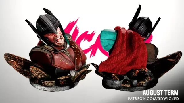 3DWicked - Thor Ragnarok Bust — Image 2 of 2