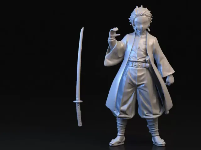 Demon Slayer Set Combo 3D STL File Model — Фото 4 из 8