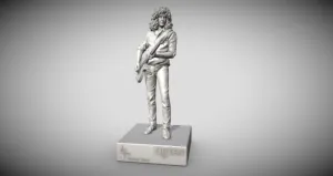 Brian May - Queen 3D printing