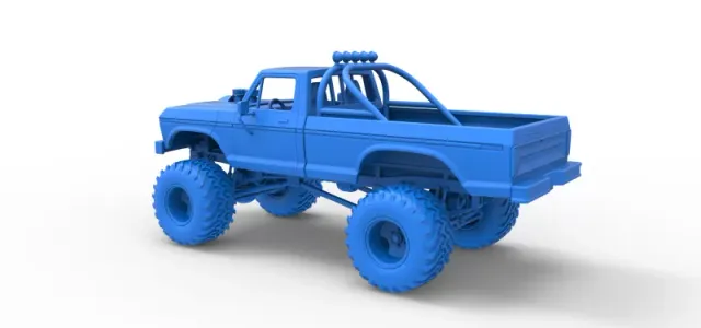 Diecast vintage Monster Truck Scale 1:25 — Фото 24 из 31