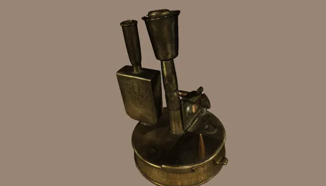 Inkpot for blue and black ink — Image 3 of 3