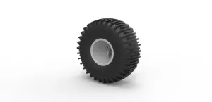 Diecast Offroad wheel 38 Scale 1 to 20