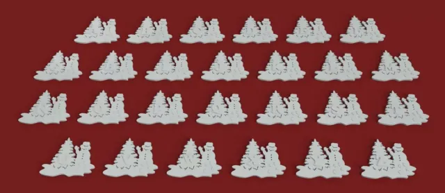CHRISTMAS SNOWMAN 3D letters stl file — Фото 11 из 11