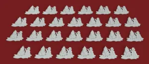 CHRISTMAS SNOWMAN 3D letters stl file