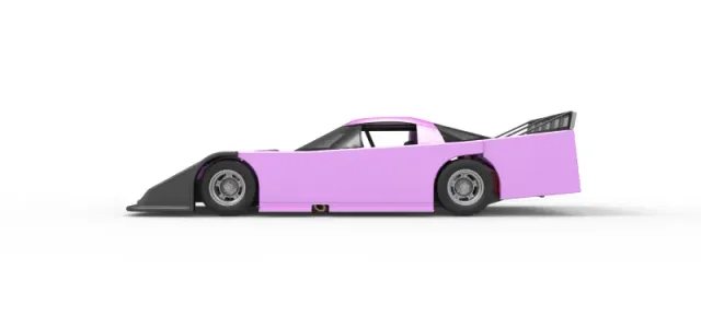 Asphalt Outlaw Super late model Scale 1:25 — Image 9 of 31