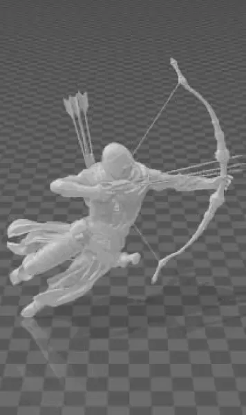 Assassins Creed Origins Bayek Print Model 3D STL — Фото 4 из 4