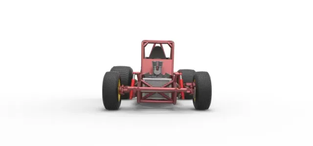 Vintage Sprint car Base Scale 1:25 — Фото 7 из 30