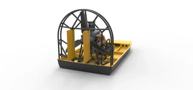 Drag racing Airboat Scale 1:25 — Image 18 of 31