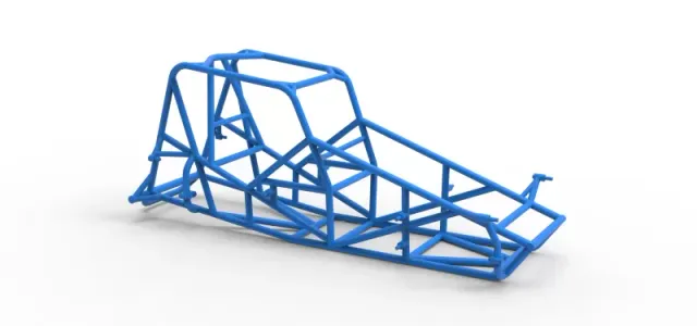 Frame of Silver Crown Car Version 3 Scale 1:25 — Фото 17 из 19