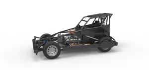 New Zealand Superstock car Base Version 4 Scale 1:25