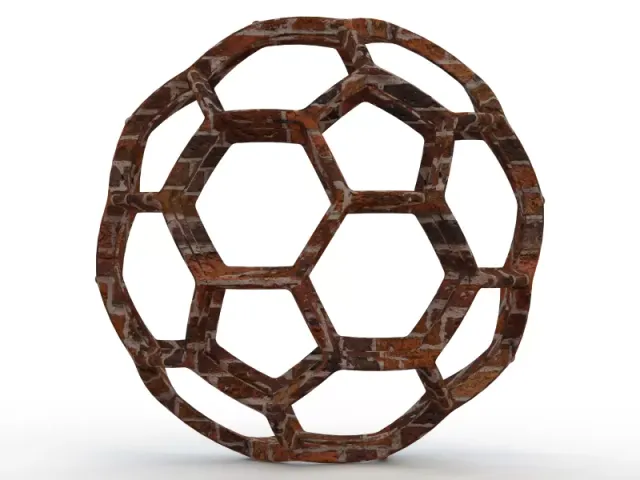Wireframe Shape Geometric Soccer Ball — Фото 2 из 7
