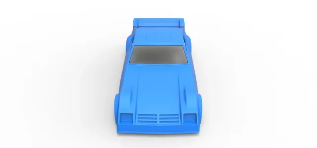 Shell of Vintage Funny Car Scale 1:25 — Фото 7 из 19
