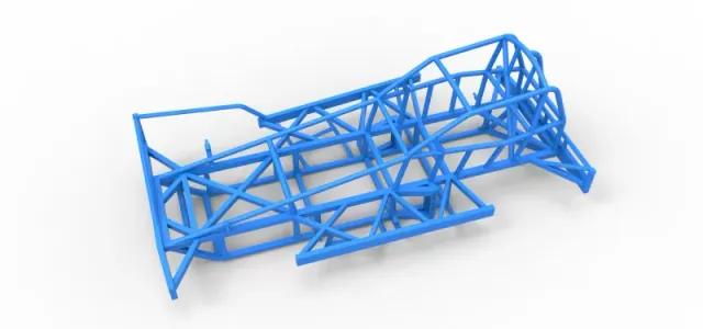 Frame of BriSCA Formula 1 Stock Car Scale 1:25 — Фото 2 из 19