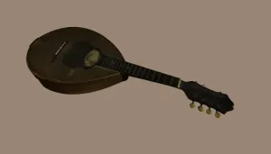 Model of hand-made Mandolin